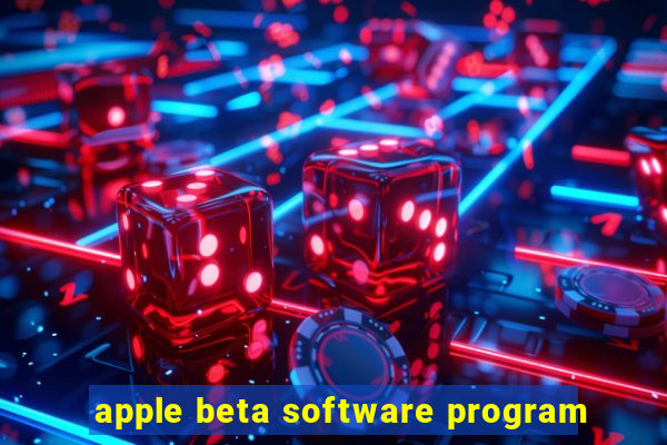 apple beta software program